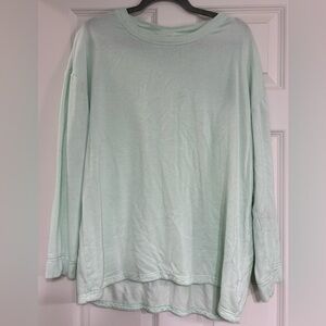 Three Dots Mint Green Women's Top large